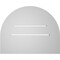 Ekena Millwork Round Top Surface Mount PVC Gable Vent: Functional, w/ 3-1/2"W x 1"P Standard Frame, 20"W x 16"H GVPRT20X1601SF - alternate 2